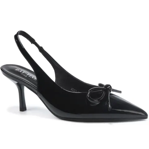 Fatima HD53-23 slingback-stiletter – sort — produktfoto