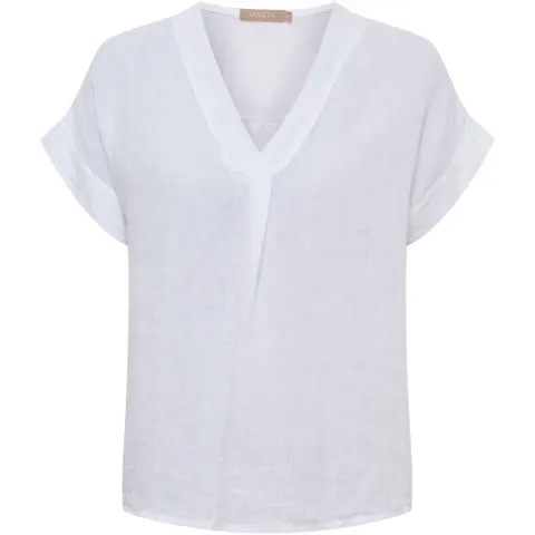 Marta du Château Marta du Chatau bluse MdcBellissima 86520 – hvid — produktfoto