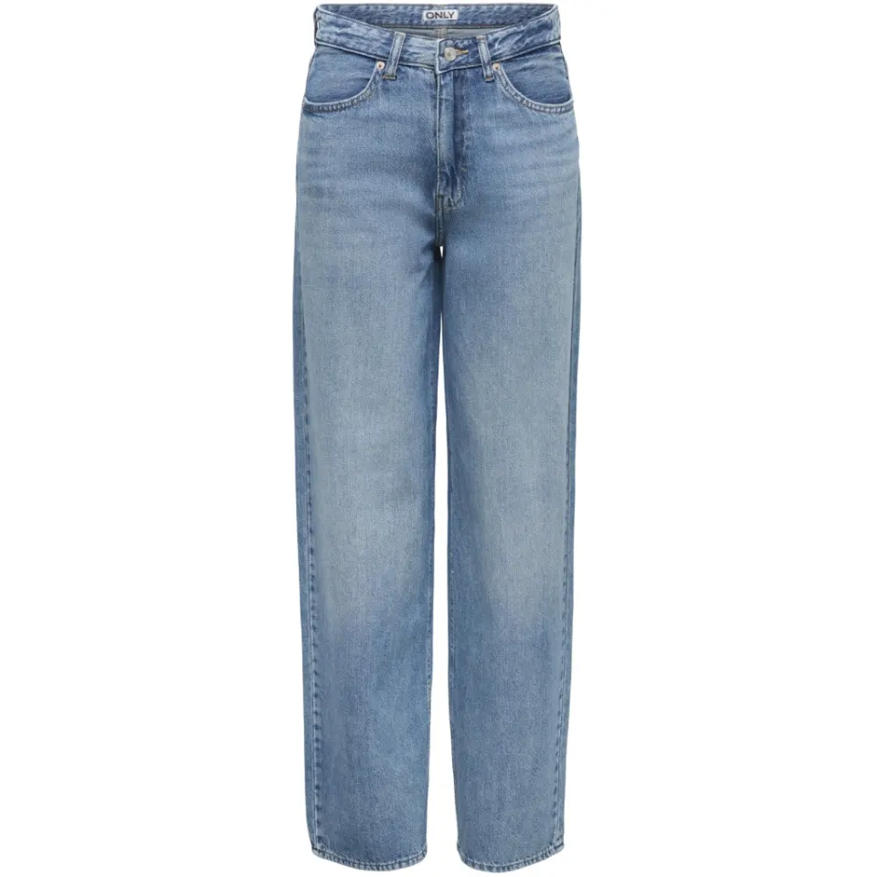 ONLY bukser Onltoledo – Medium blue denim — produktfoto