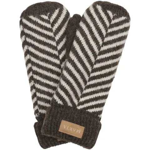 Marta du Château handsker MdcAyana T1208 – Brown/beige — produktfoto