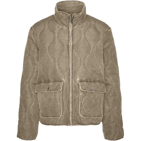 Vero Moda jakke Vmlea – Silver Mink — produktfoto