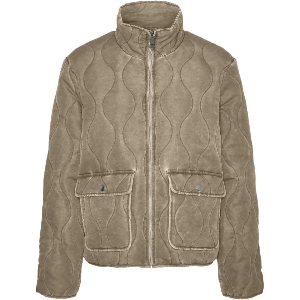 Vero Moda jakke Vmlea – Silver Mink — produktfoto