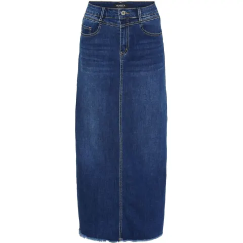 Marta du Château nederdel MDCMila MDC115-2579 – Denim — produktfoto