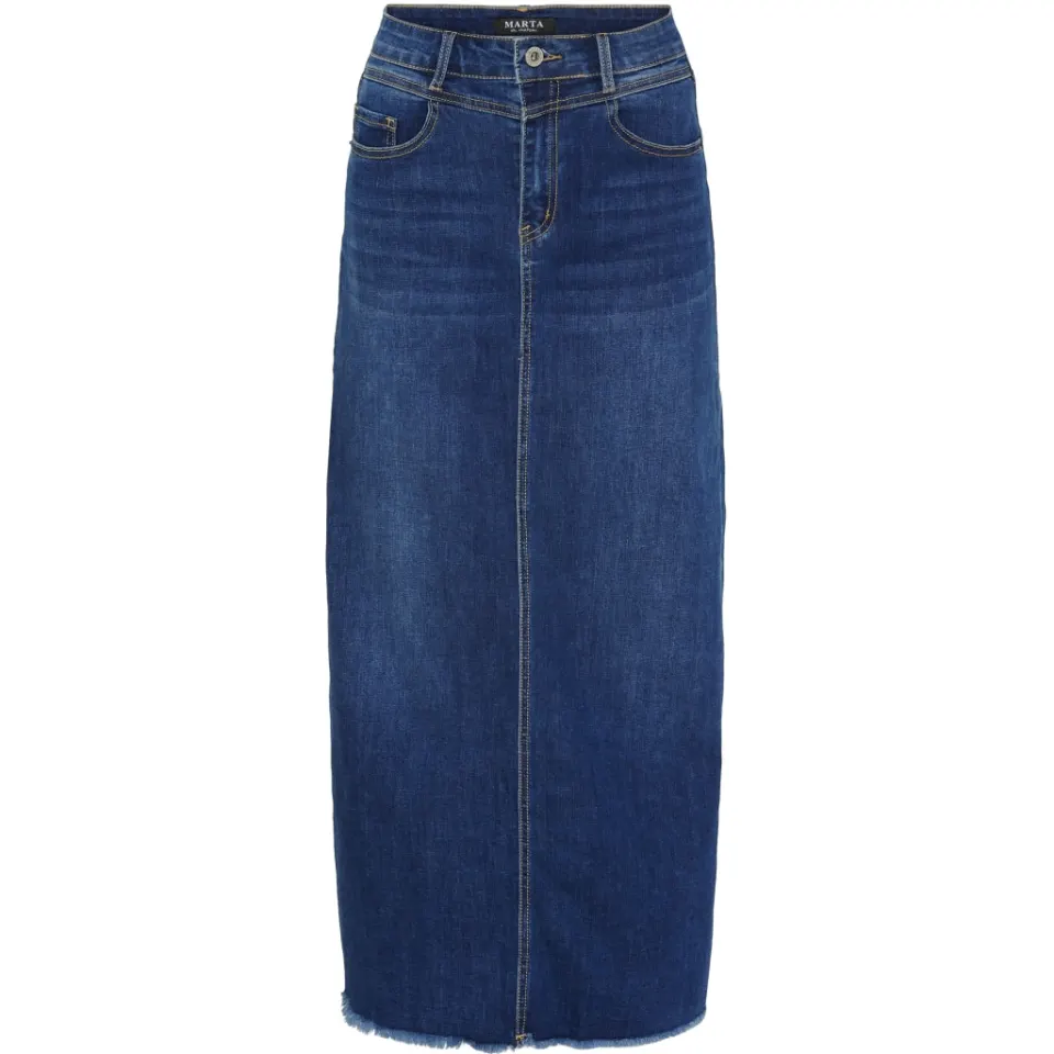 Marta du Château nederdel MDCMila MDC115-2579 – Denim — produktfoto