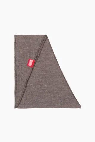 Nørgaard på Strøget NPS Scarf Triangle Wool – brun — produktfoto