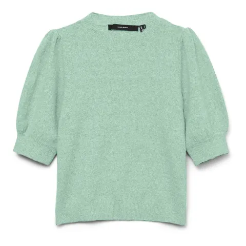 Vero Moda Pullover VMDoffy – Birds Egg Green MELANGE — produktfoto