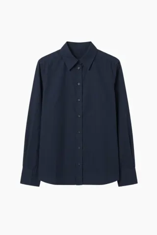 byQNTS Liv Shirt – marineblå — produktfoto