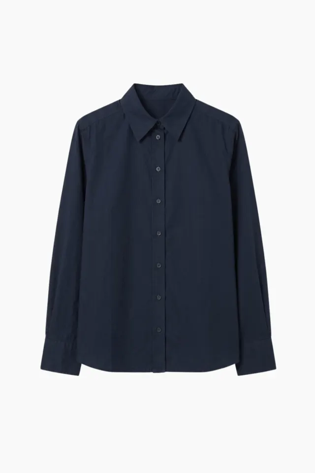 byQNTS Liv Shirt – marineblå — produktfoto
