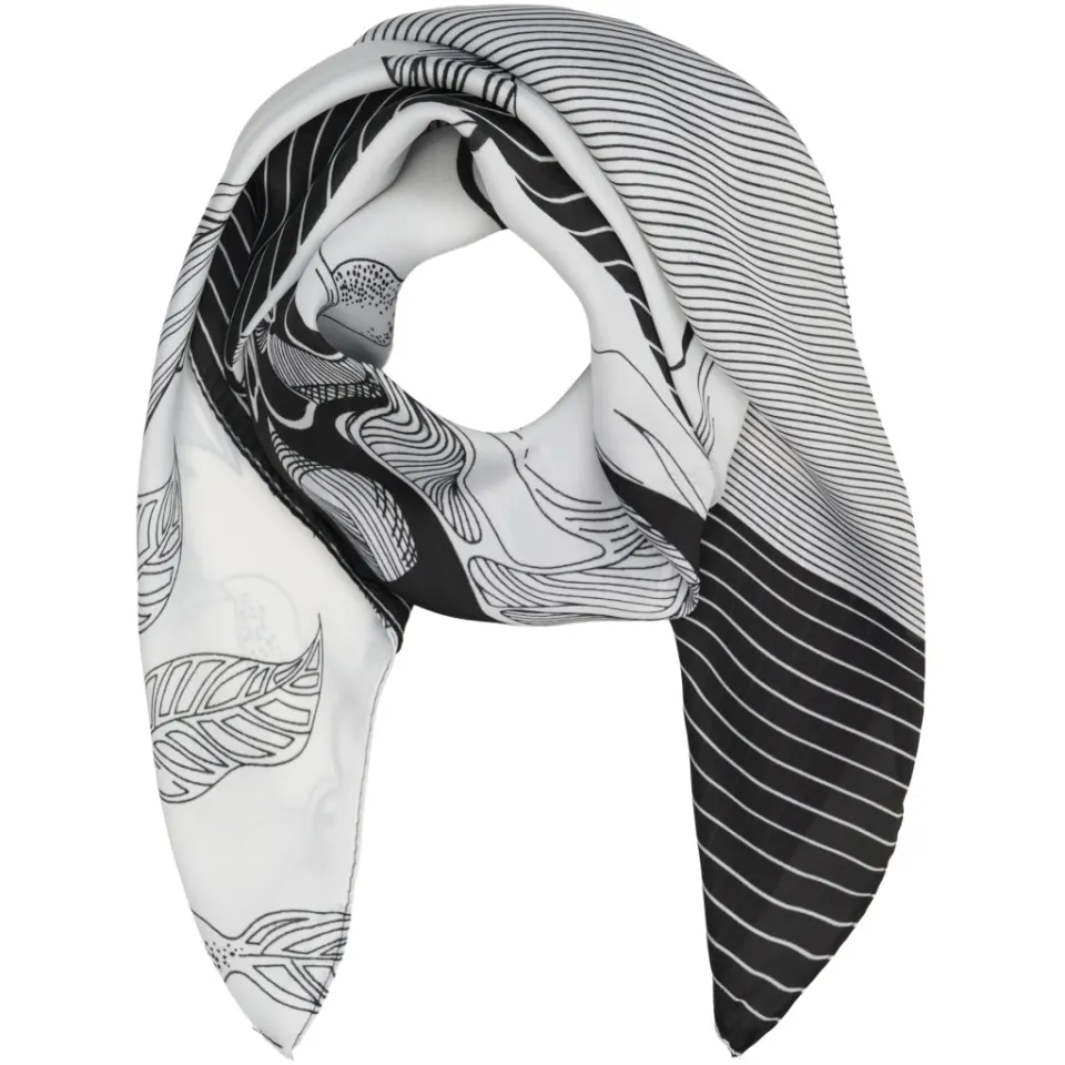 Marta du Château tørklæde MdcJuline FA-Scarf – Black31321-3 — produktfoto
