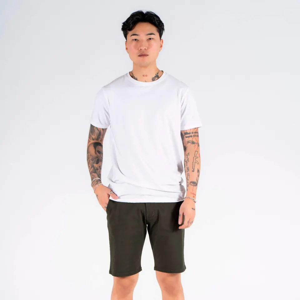 Marcus MAgerry Chino Shorts – Grøn — produktfoto