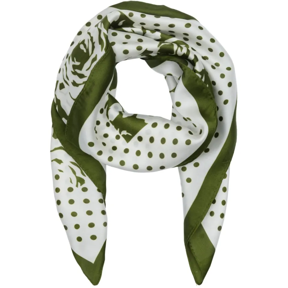 Marta du Château tørklæde MdcJuline FA-Scarf – Green31215 — produktfoto
