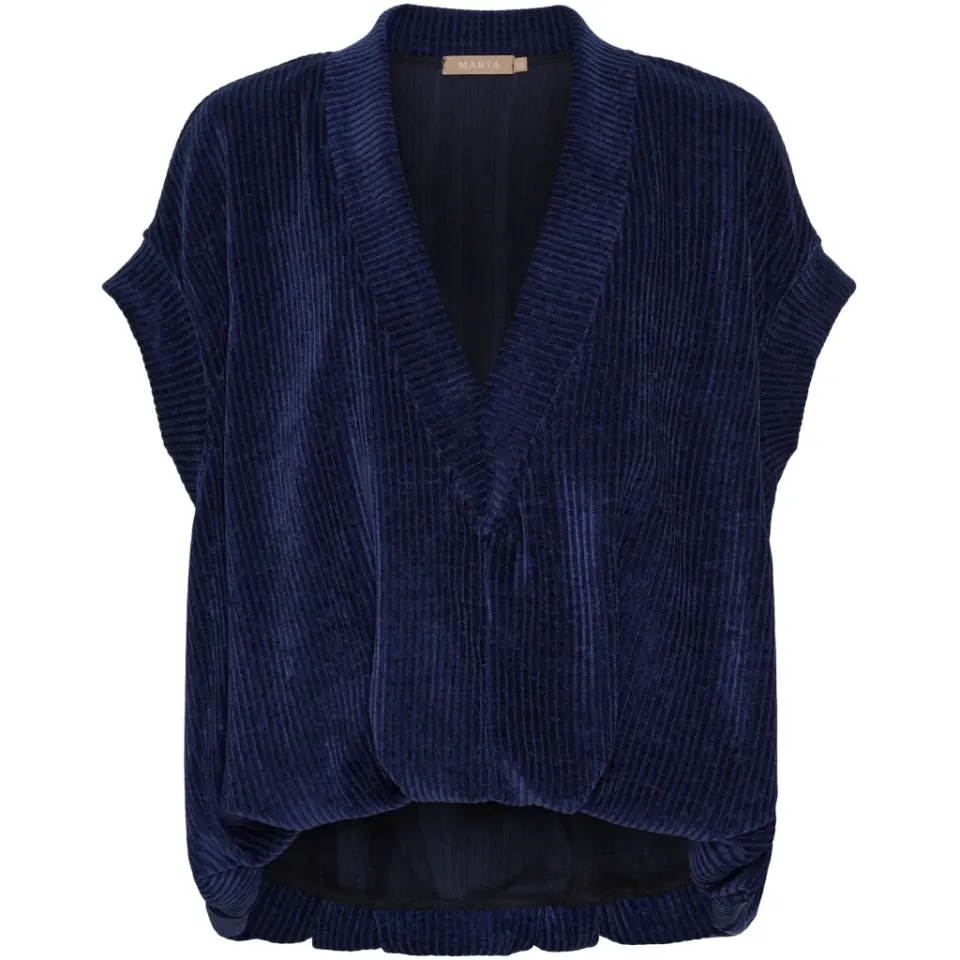 Marta du Château vest MdcIsla 55080 – BlueNavy1 — produktfoto