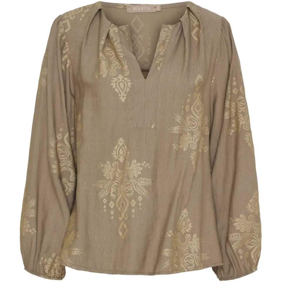 Marta du Château bluse MdcBayleaf 7705 – Fango60 — produktfoto