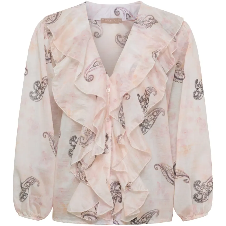 Marta du Château bluse MdcAlena 8108 – Nero8047tpf — produktfoto