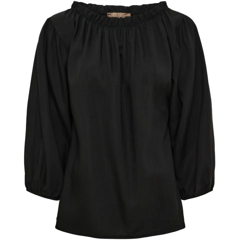 Marta du Château bluse MdcJuniper – sort — produktfoto
