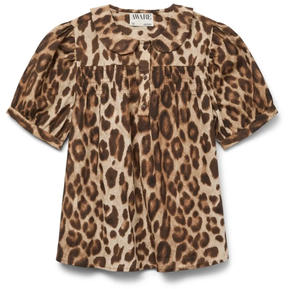 Vero Moda TOP Vmroxanne – ermine nila print — produktfoto