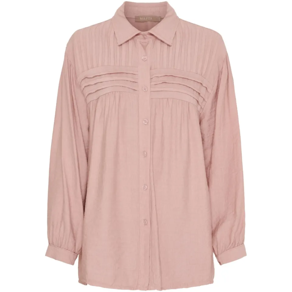 Marta du Château skjorte MdcLagoon 7546 – Rosa Blush — produktfoto