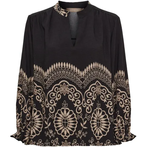 Marta du Château Bluse MdcLinden 8567 – Black1034tpb — produktfoto