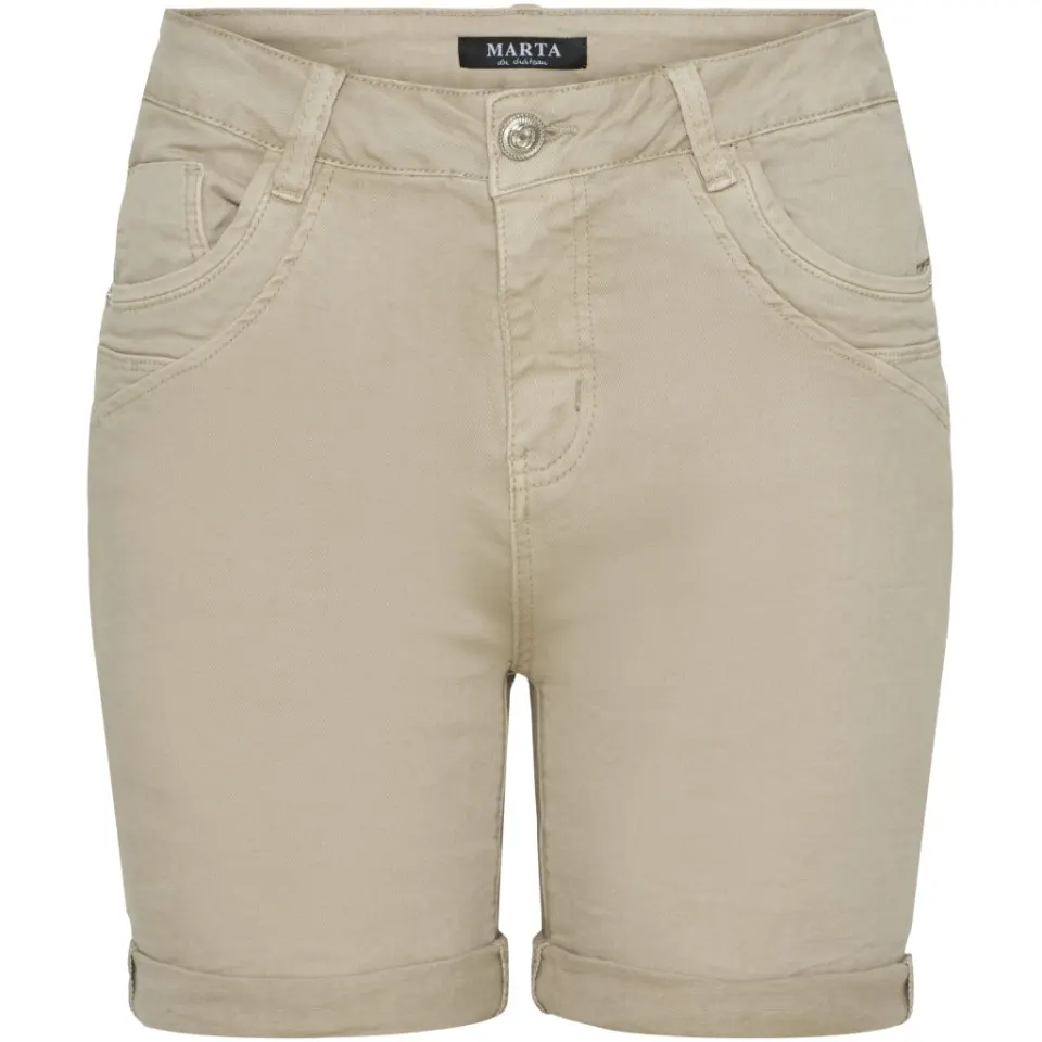 Marta du Château shorts MdcSofia – beige — produktfoto