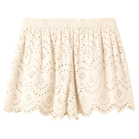 Noella shorts N-maven – Ivory — produktfoto