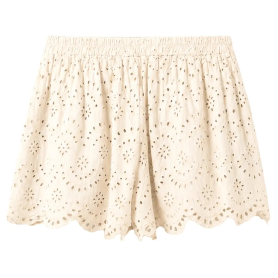 Noella shorts N-maven – Ivory — produktfoto