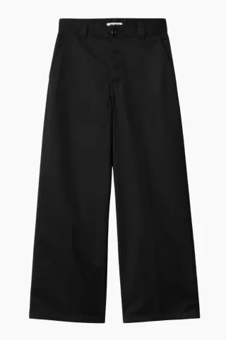 Carhartt W' Craft Pant - Black Rinsed – Carhartt WIP — produktfoto