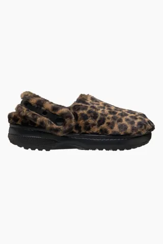 Crocs Classic Unfurgettable Animal Clog – Sepia / Leopard — produktfoto