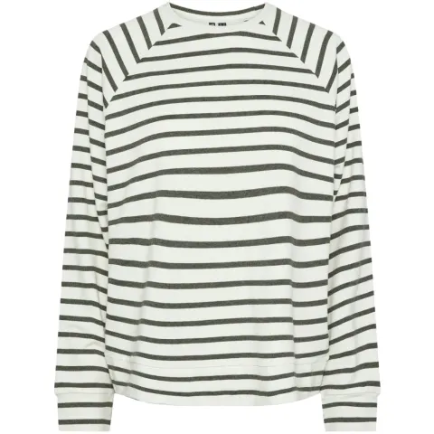 Pieces top Pcbibi – Deep Lichen Green CLOUD DANCER — produktfoto