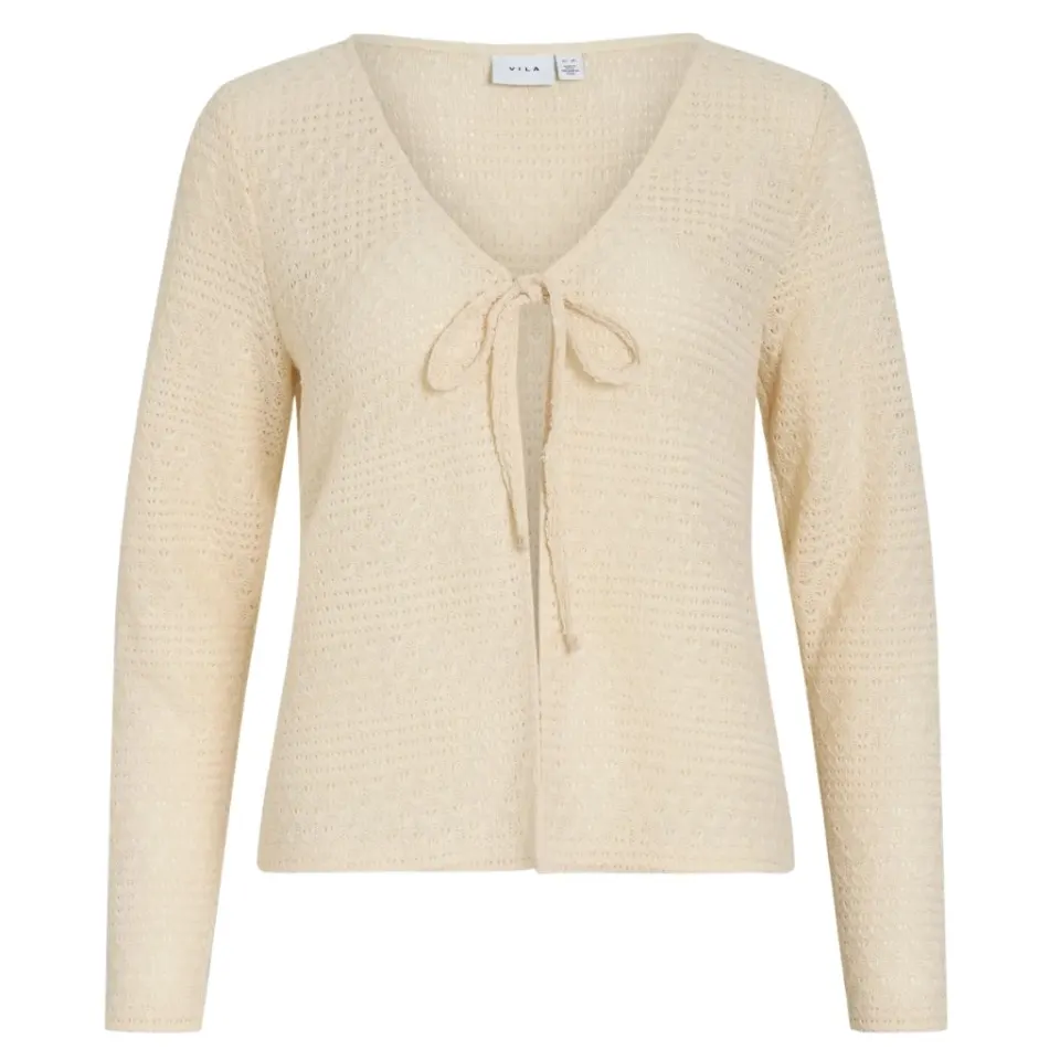 VILA cardigan Vimirona – Birch — produktfoto
