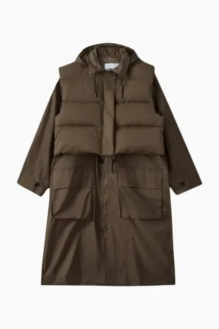 H2O Fagerholt Rain Coat – Earth — produktfoto