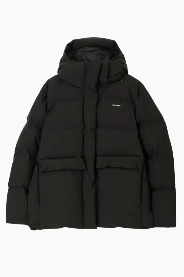Holzweiler Besseggen Down Jacket – sort — produktfoto
