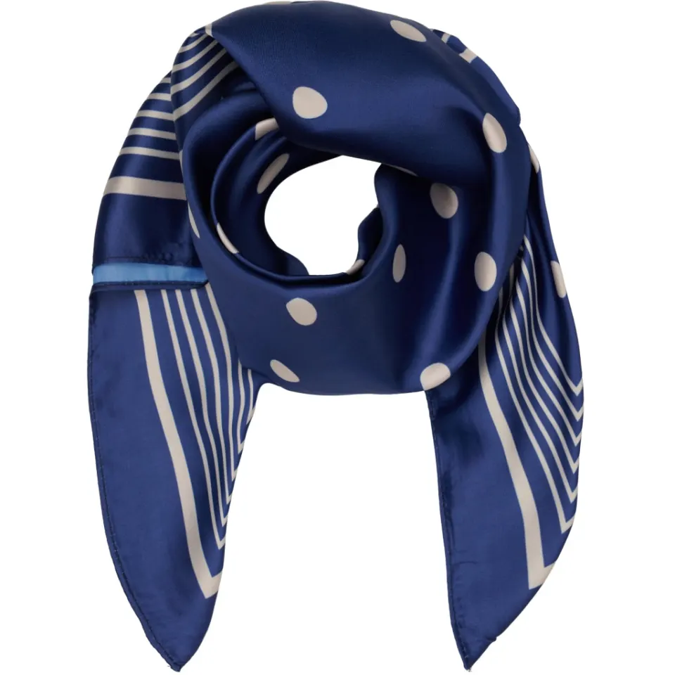 Marta du Château tørklæde MdcFinja BA-Scarf – Blue4244 — produktfoto