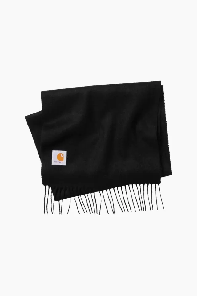 Carhartt Clan Scarf - Black – Carhartt WIP — produktfoto