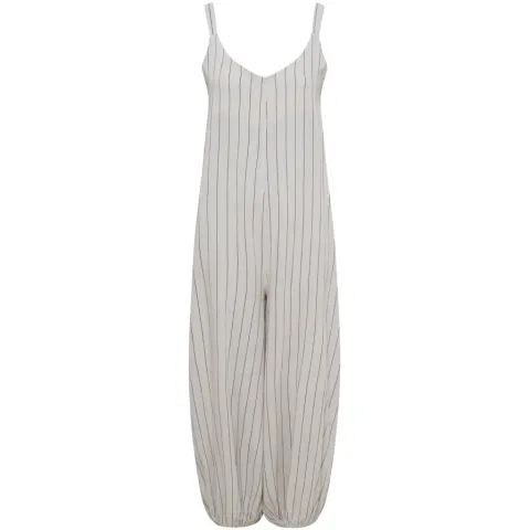 Marta du Château jumpsuit MdcTarelle 259190/1 – Sabbia Stripe — produktfoto