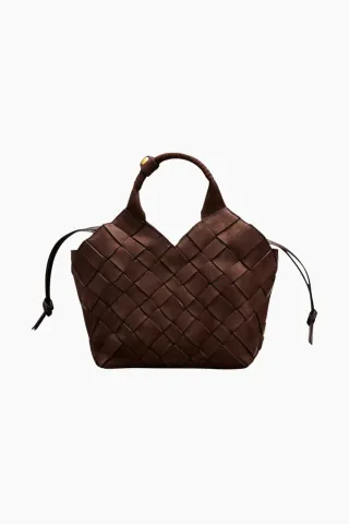 Cala Jade Misu Bag – Gold Umber Nubuck — produktfoto