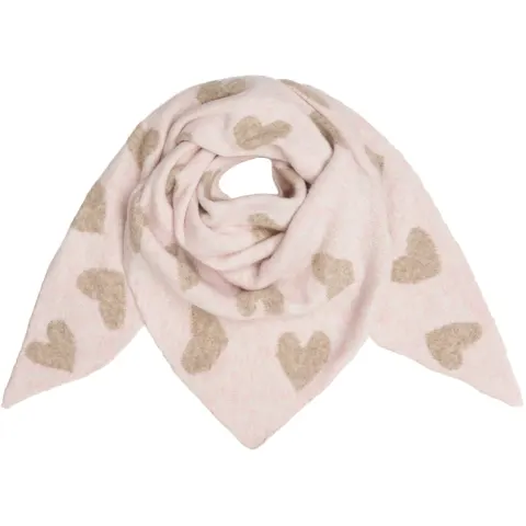Marta du Château tørklæde MdcToppy BA-2868 – Pink/Taupe — produktfoto