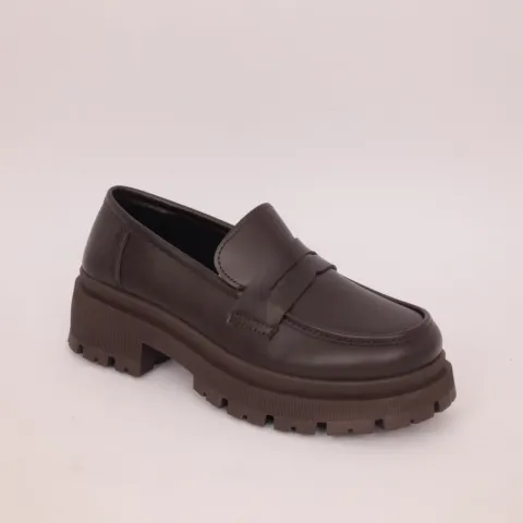 Kayla loafers JK001 – brun — produktfoto
