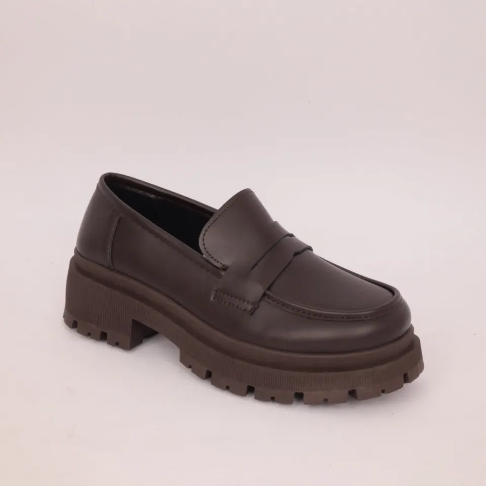 Kayla loafers JK001 – brun — produktfoto