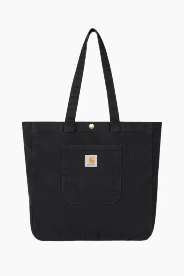 Carhartt Bayfield Tote - Black Stone Canvas – Carhartt WIP — produktfoto