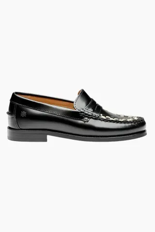 Playboy Footwear The Sofia Loafers - Black/White Polido – Playboy — produktfoto