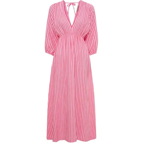 Marta du Château kjole MdcClario 84642 – Red/Baby Pink — produktfoto