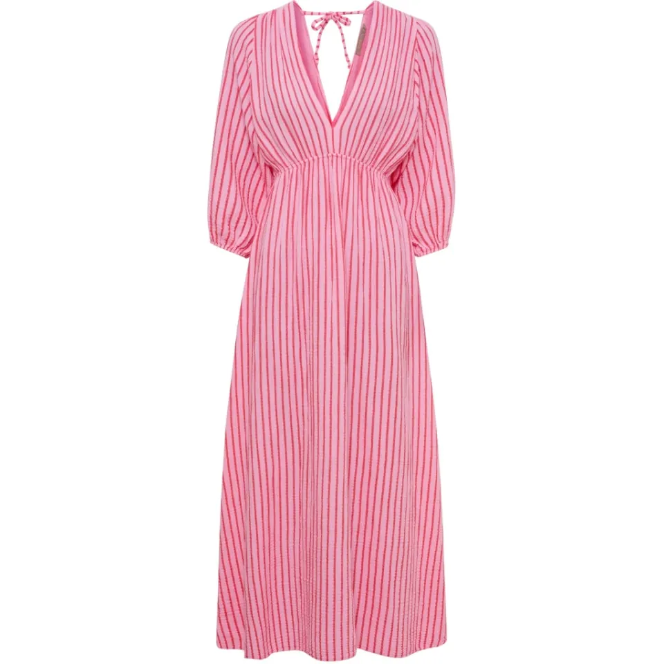 Marta du Château kjole MdcClario 84642 – Red/Baby Pink — produktfoto