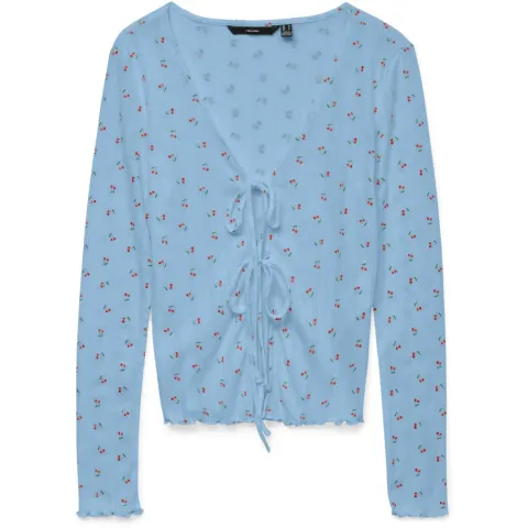 Vero Moda Cardigan Vmmarie – Airy Blue Cherry — produktfoto