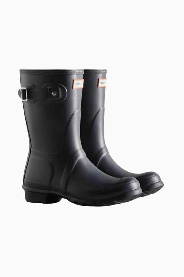 Hunter Womens Original Short Boot – sort — produktfoto