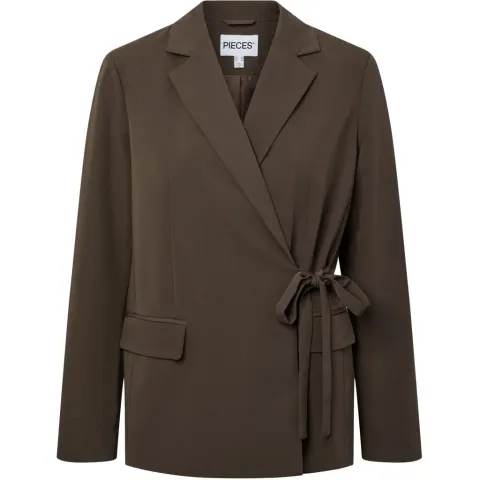 Pieces blazer Pcemy – Turkish Coffee — produktfoto
