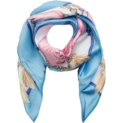 Marta du Château tørklæde MdcFinja BA-Scarf – Blue3533 — produktfoto