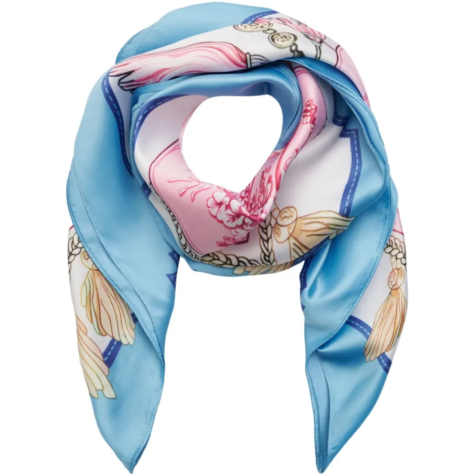 Marta du Château tørklæde MdcFinja BA-Scarf – Blue3533 — produktfoto