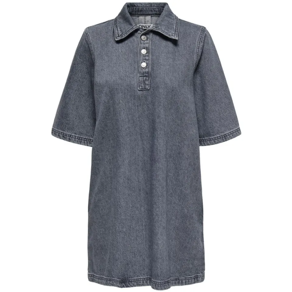 ONLY kjole Onlgry – Grey Denim — produktfoto