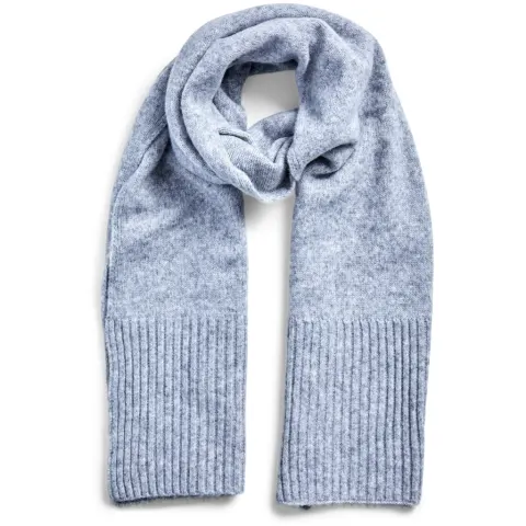 Pieces tørklæde Pcmocca – Light Grey Melange — produktfoto