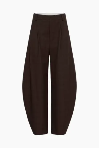 Gestuz GZlavana HW Pants – Brown Check — produktfoto